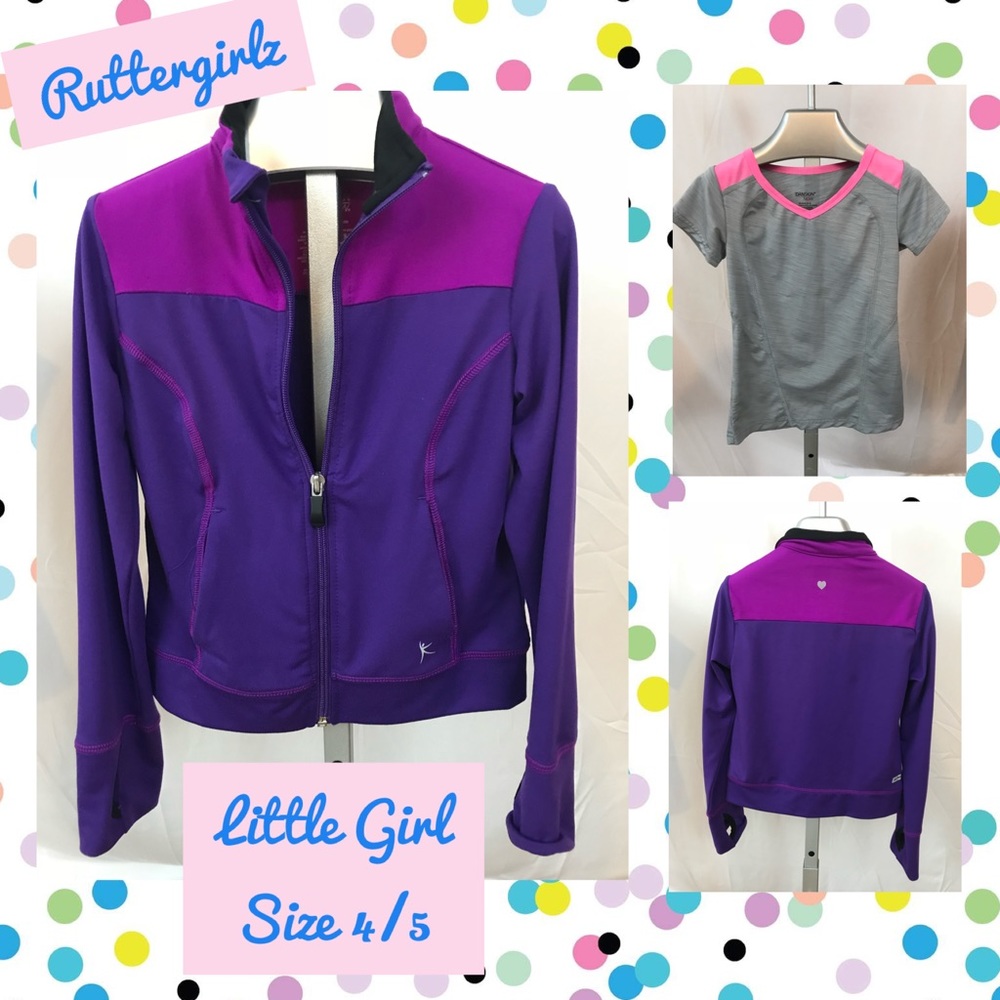 Danskin Now Jacket & Top-Girls 4/5